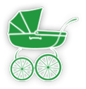 Логотип компании Автосалон для новорожденных