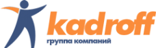 Логотип компании Кадрофф