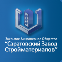 Логотип компании Саратовский завод стройматериалов