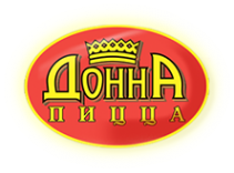 Логотип компании ДоннА-пицца