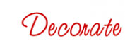 Логотип компании Декорейт