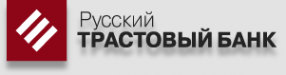 Логотип компании АКБ Русский трастовый банк