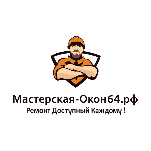 Логотип компании Мастерская Окон64