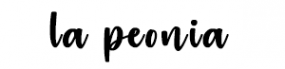 Логотип компании Бутик цветов La Peonia