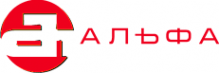 Логотип компании Альфа - транспортная и складская логистика